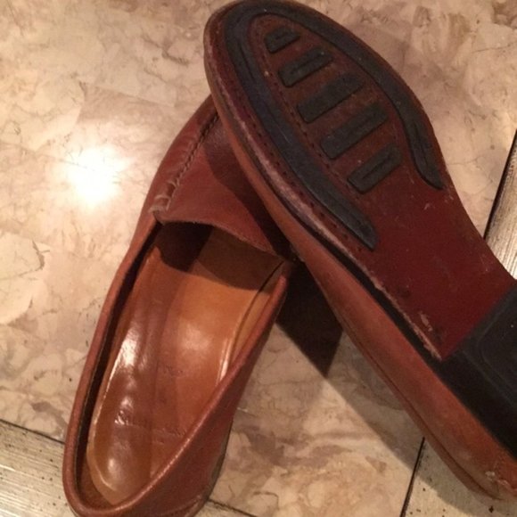 Ralph Lauren polo men’s slip on in rich tan - Picture 3 of 4